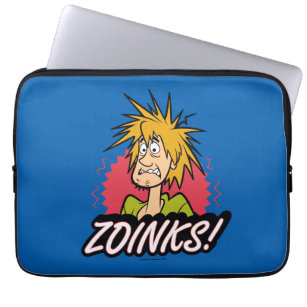 Shaggy "Zoinks!" Graphic Laptop Sleeve