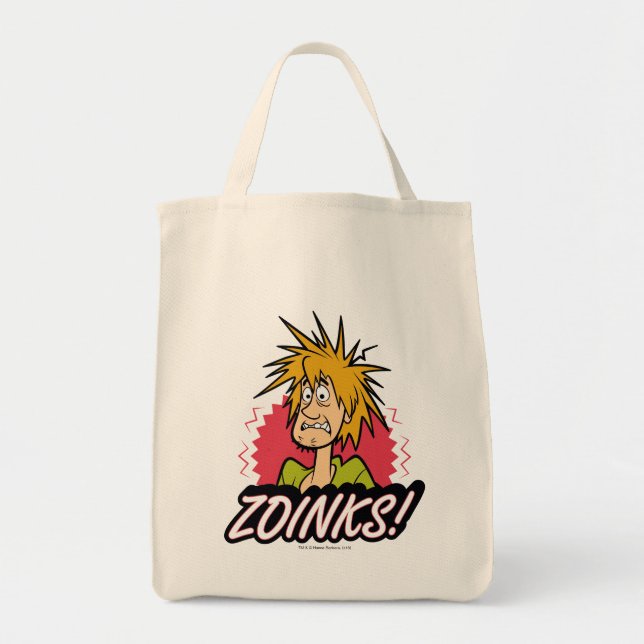 Shaggy "Zoinks!" Graphic Tote Bag (Front)