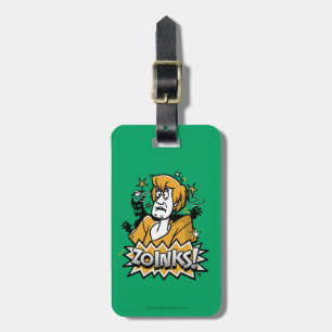 Shaggy "Zoinks!" Halftone Graphic Luggage Tag