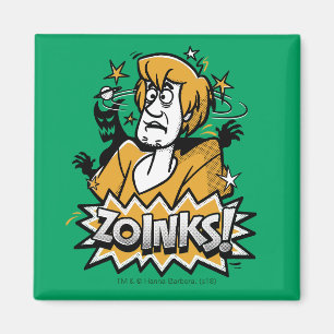Shaggy "Zoinks!" Halftone Graphic Magnet