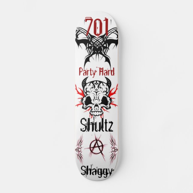 shaggys board 701 skateboard (Front)