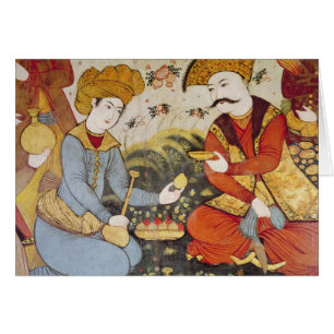 Shah Abbas I and a Courtier