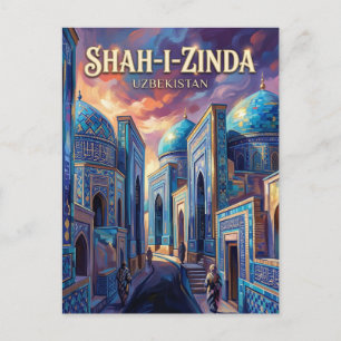Shah-i-Zinda Uzbekistan Postcard