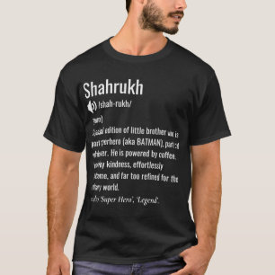 Shahrukh definition brother retro T-Shirt