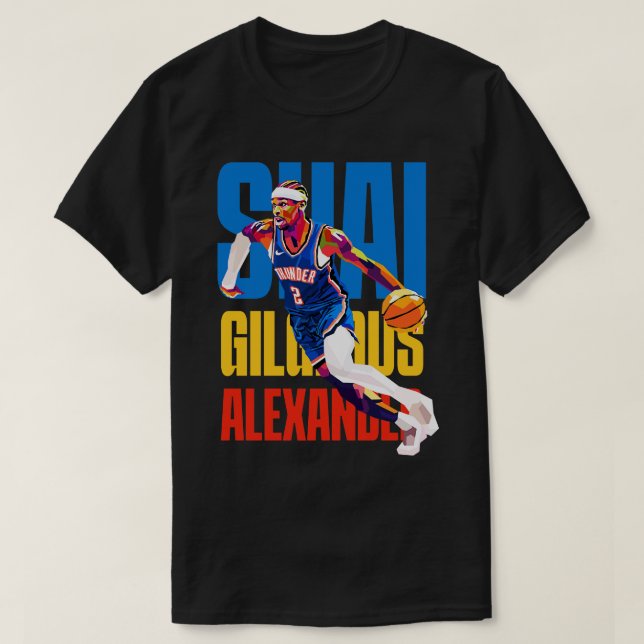 Shai Gilgeous Alexander WPAP  1 T-Shirt (Design Front)