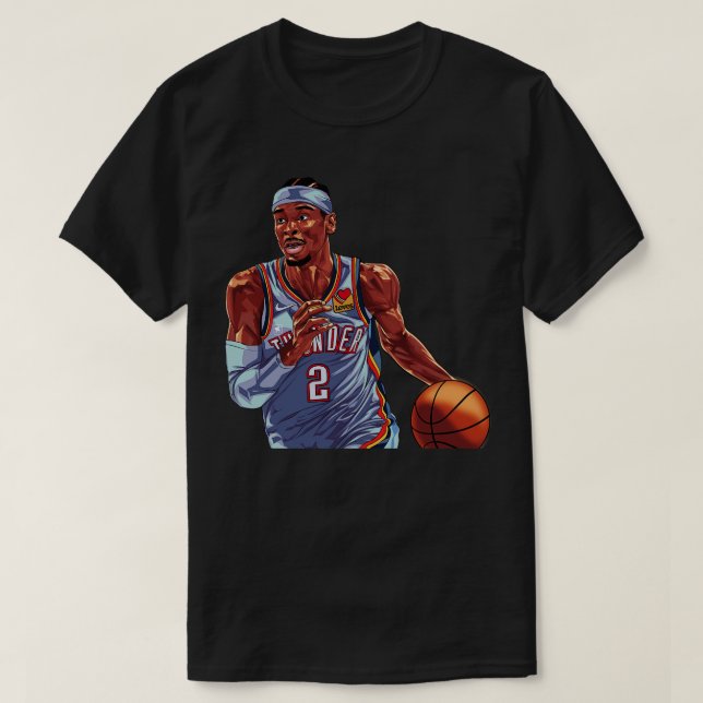 Shai GilgeousAlexander  1 T-Shirt (Design Front)