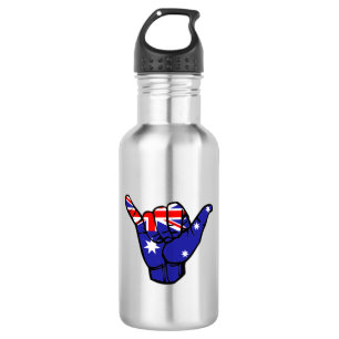 Shaka Australia Flag 532 Ml Water Bottle