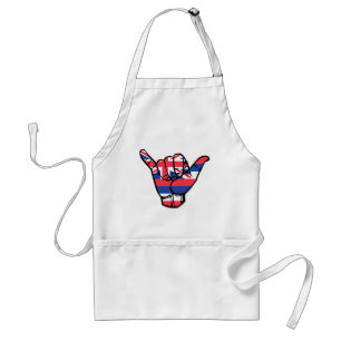 Shaka Hawaii Flag Standard Apron