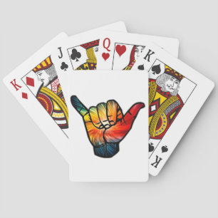 Shaka Rainbow Playing Cards