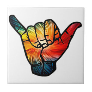 Shaka Rainbow Tile
