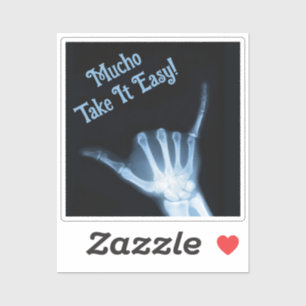 Shaka Sign X-Ray (Hang Loose)