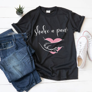 Shake a Paw T-Shirt – Cute Pet Lover Gift 