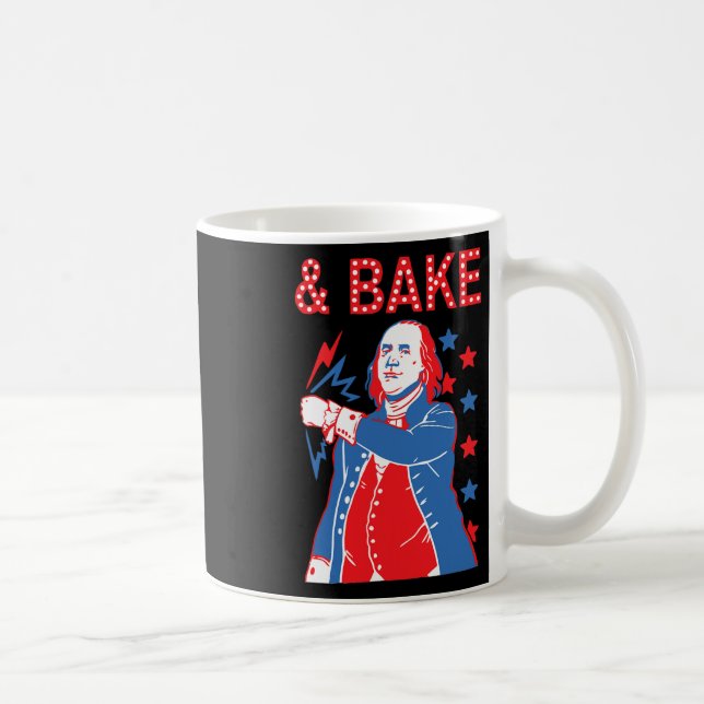 Shake And Ke Drinking American Presidents Happy 4t Coffee Mug (Right)