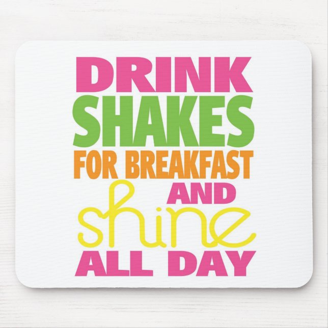 Shake and Shine Mouse Pad (Front)