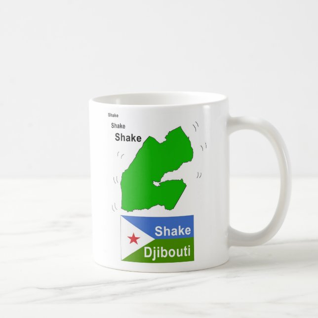 Shake Djibouti Coffee Mug (Right)