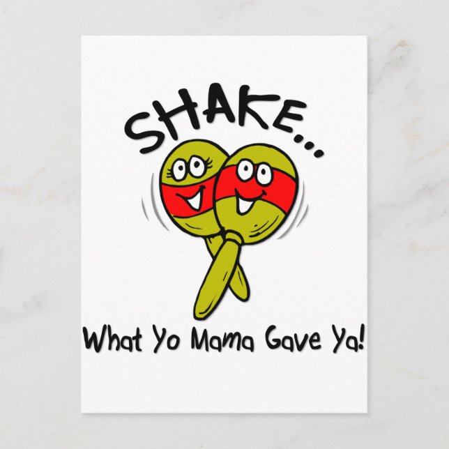 Shake It Postcard (Front)