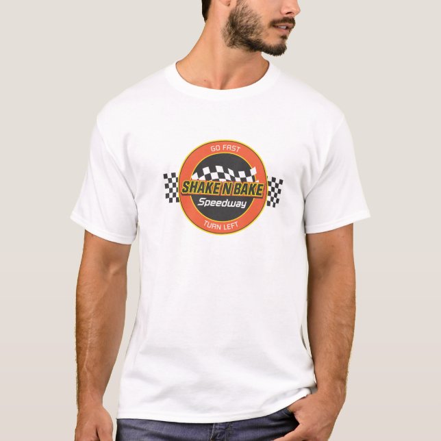 Shake n Bake Speedway logo T-Shirt (Front)