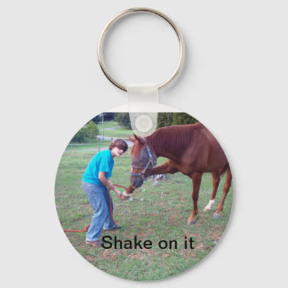 Shake On It Keychain
