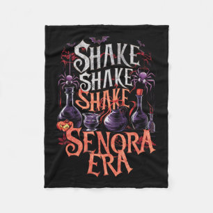 Shake Senora Era Retro Vintage Halloween Spooky Se Fleece Blanket