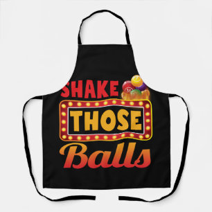 Shake Those Balls Bingo Designs Casino Gambling Apron