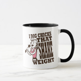Shake Weight Funny Coffee Mug