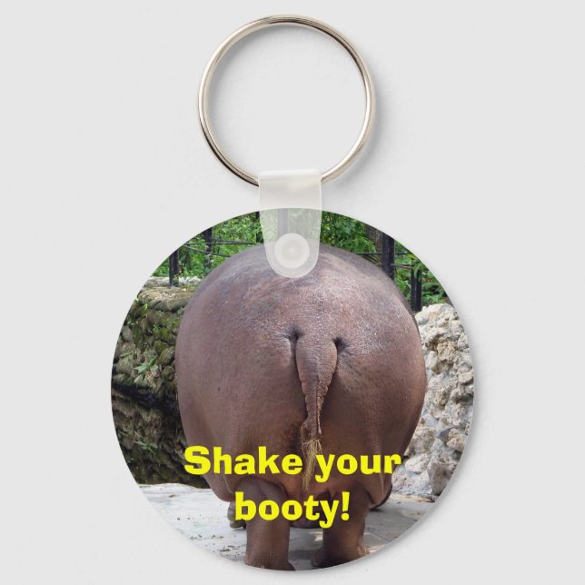 Shake your booty! keychain (Front)