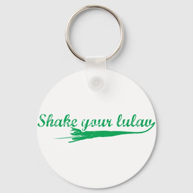 Shake your Lulav Keychain (Front)