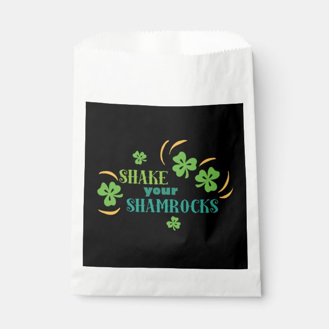 Shake Your Shamrocks Favour Bag (Front)