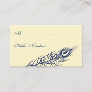 Shake your Tail Feathers Place Card