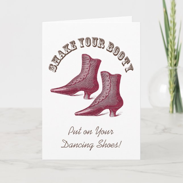 Shake Your (Victorian) Booty - Dance Invitation (Devant)