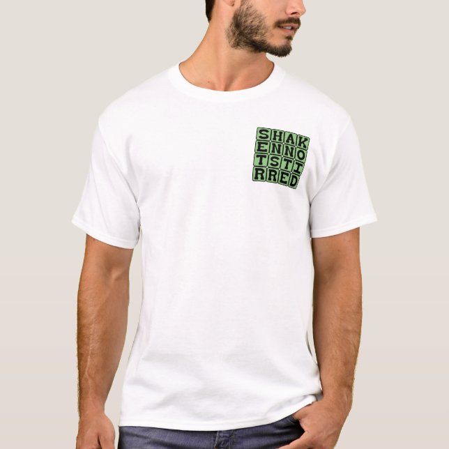 Shaken Not Stirred, Martini Preference T-Shirt (Front)