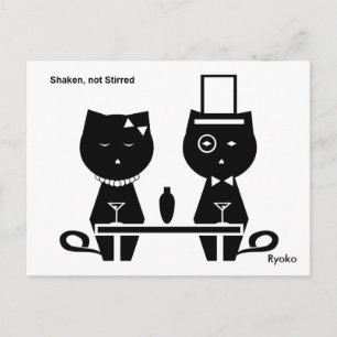 Shaken, not Stirred Postcard