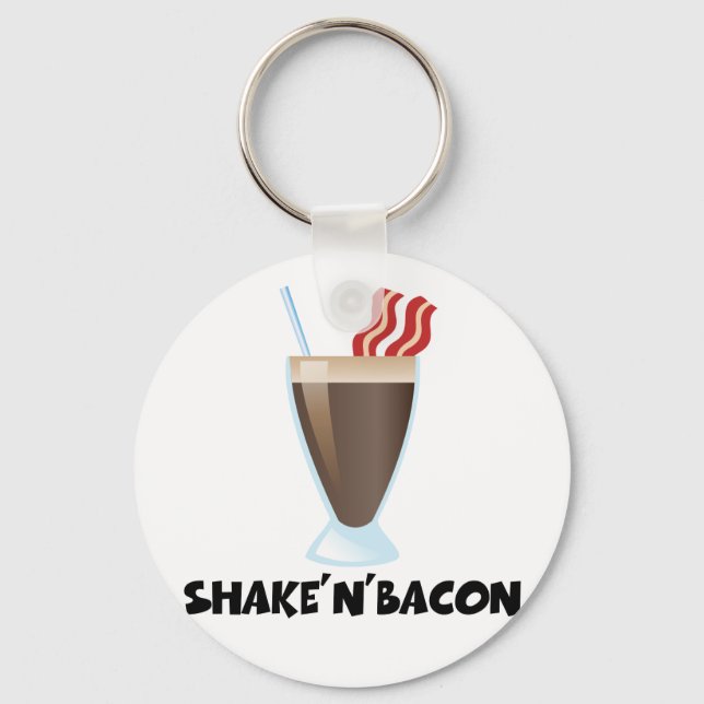 Shake'n'Bacon Keychain (Front)