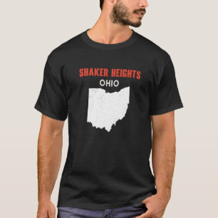 SHAKER HEIGHTS Ohio USA State America Travel Ohioa T-Shirt