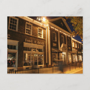 Shaker Square at Night - 1 Postcard