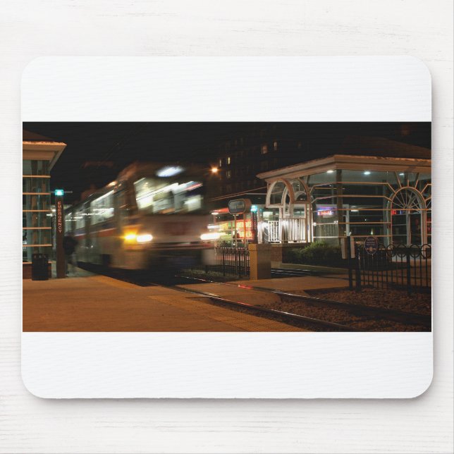 Shaker Square at Night - 3 Mouse Pad (Front)
