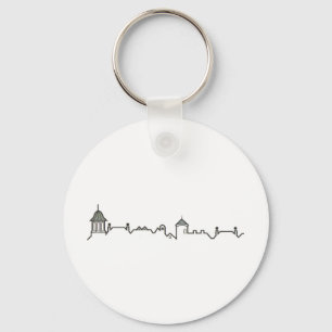 Shaker Square Keychain
