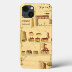 SHAKER VILLAGE MAP, 1849 iPhone 13 CASE
