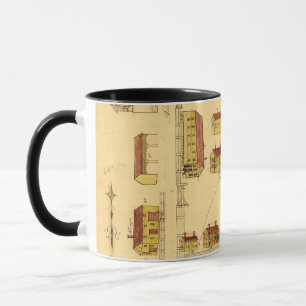 SHAKER VILLAGE MAP, 1849 MUG