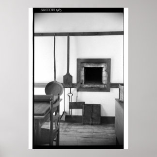Shakertown Bread Oven Poster