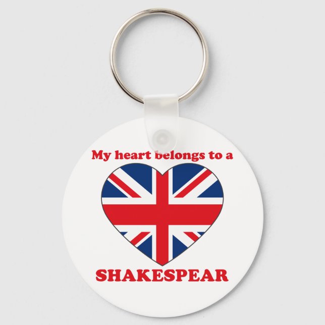 Shakespear Keychain (Front)