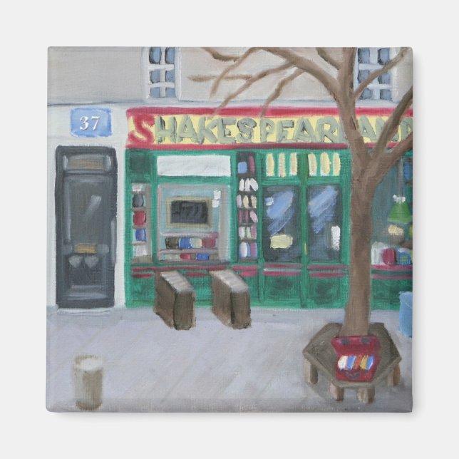 Shakespeare and Company Magnet (Front)