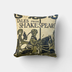 Shakespeare Art Nouveau Throw Pillow