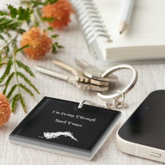 Shakespeare "Bard Times" Funny Slogan Keychain