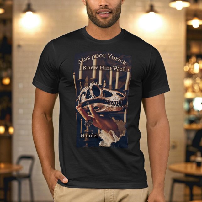 Shakespeare Dinosaur Hamlet t-shirt  (Creator Uploaded)