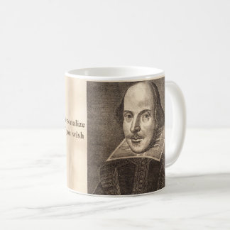 Shakespeare First Folio portrait - with Ben Jonson Coffee Mug