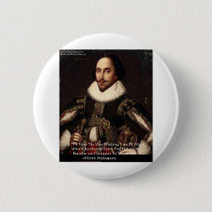 Shakespeare Halloween "Hell Contagion" Quote Gifts 2 Inch Round Button