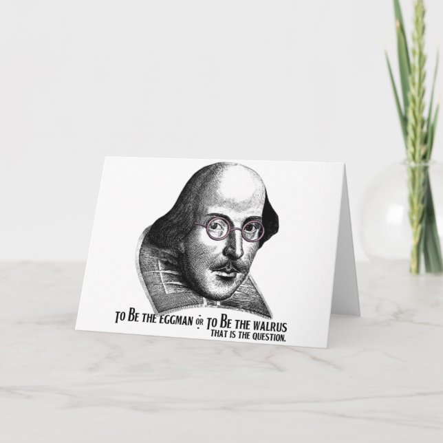 Shakespeare Lennon II Card (Front)