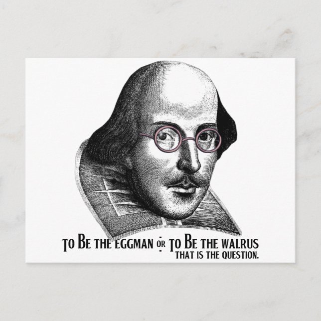 Shakespeare Lennon II Postcard (Front)