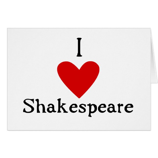 Shakespeare Love (Front Horizontal)